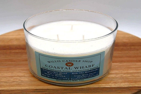 Wooden Wick Tobacco Candles